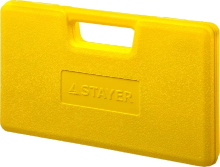 Набор метчиков и плашек STAYER &quot;MASTER&quot;, плашки 17шт, метчики 17шт, метчикодерж. 2шт, плашкодерж. 1шт, резьбомер 1шт, отвертка 1шт, 40 предметов 2805-H40_z01 купить в Кургане