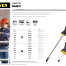 Отвертка STAYER "MASTER", двухкомпонентная рукоятка, магнитный наконечник, PH1x100мм 2510-1-10_z01 купить в Кургане