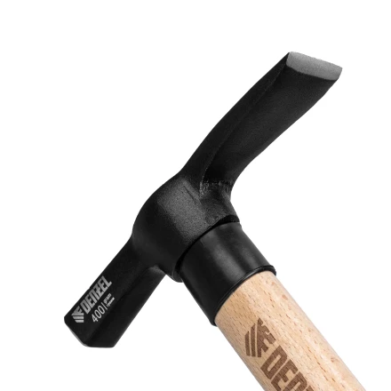 Молоток каменщика, 400 г Denzel, буковая рукоятка, EFP 10641 купить в Кургане