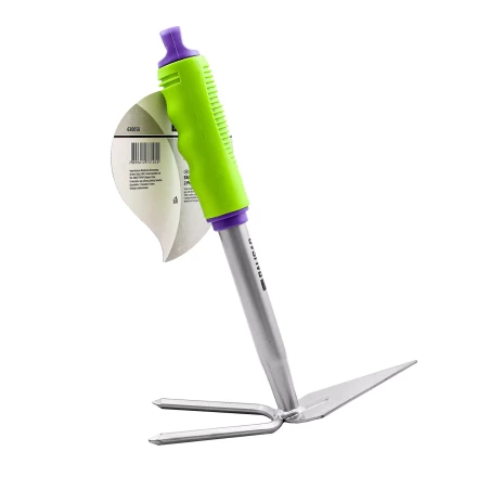 Мотыжка комбинированная 2-зубая Palisad, 85 х 190 х 275 мм, стальная, обрез. рукоятка, 630058 купить в Кургане