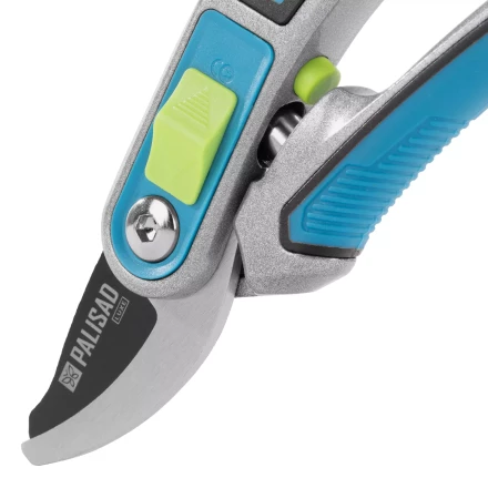 Секатор прямого реза  Palisad, 215 мм, регулировка захвата, трехкомпонентные рукоятки, LUXE, 60460 купить в Кургане