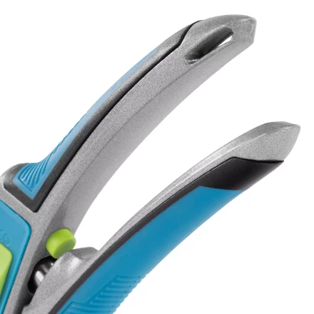 Секатор прямого реза  Palisad, 215 мм, регулировка захвата, трехкомпонентные рукоятки, LUXE, 60460 купить в Кургане