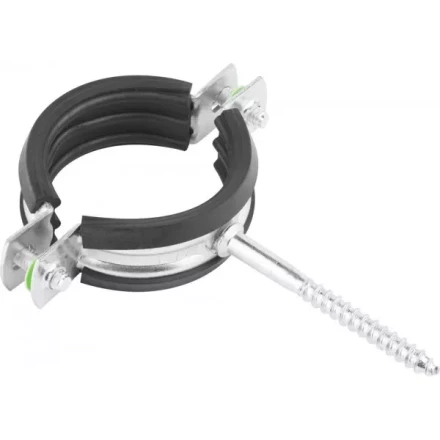 ЗУБР. Хомут трубный оцинкованный, с шурупом, 1 1/2&quot;, 50шт 37854-48-53-50 купить в Кургане