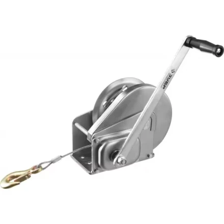 Лебедка ручная барабанная ЗУБР &quot;ПРОФЕССИОНАЛ&quot;, подъемная, тросовая, 0,9т, 8м 43117-0.9 купить в Кургане