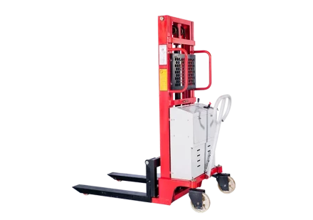 Штабелер гидравлический с электроподъемом 1,0 т 2,5 м TOR PEMS10 1008813 купить в Кургане