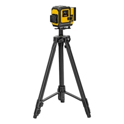 Лазерный уровень мультипризменный DLV-360-3T, 30 м, зеленый луч, Li-Ion 2,4 Aч, штатив // Denzel 350805