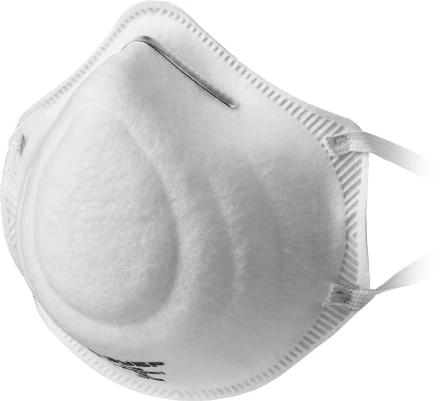 ЗУБР Ф-80, класс защиты FFP1, коническая, фильтрующая полумаска (11169) купить в Кургане