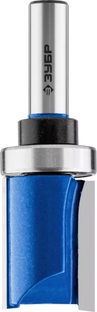 ЗУБР 28.6 x 38 мм, хвостовик 12 мм, фреза пазовая прямая с верхним подшипником, Профессионал (28756-28.6-38-12) купить в Кургане