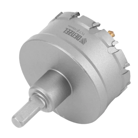 Коронка по металлу твердосплавная, 70 мм Denzel 724020 купить в Кургане