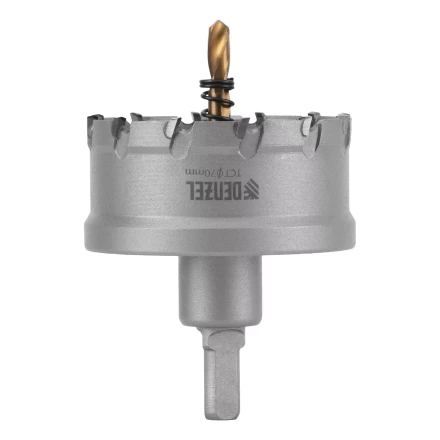 Коронка по металлу твердосплавная, 70 мм Denzel 724020 купить в Кургане