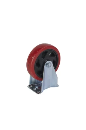 Колесо неповоротное усиленное полиуретан FCM 55 125 мм 1027247 купить в Кургане