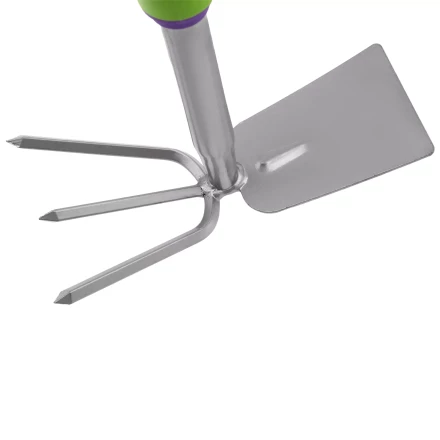 Мотыжка комбинированная 3-зубая Palisad, 85 х 190 х 275 мм, стальная, обрез. рукоятка, 630088 купить в Кургане