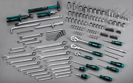 Универсальный набор инструмента, 142 предм. 27889-H142 купить в Кургане