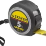Рулетка STAYER GRAND, корпус с противоскользящим напылением, упрочненное полотно, 5м/25мм 552027 купить в Кургане