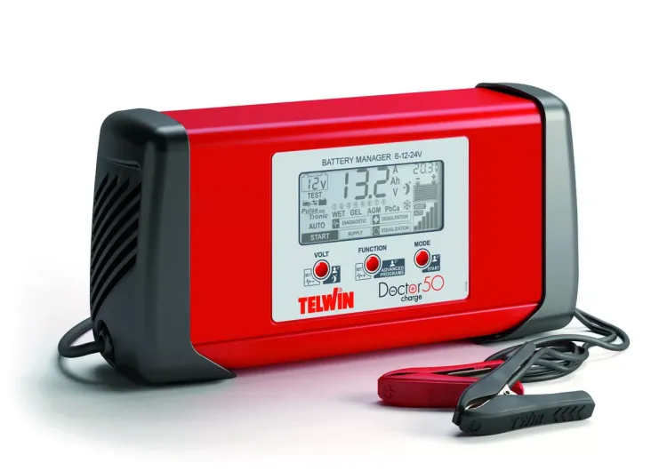 Зарядное устройство DOCTOR CHARGE 50  6V12V24V Telwin купить в Кургане