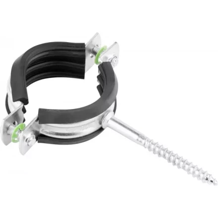 ЗУБР. Хомут трубный оцинкованный, с шурупом, 1 1/4&quot;, 60шт 37854-40-46-60 купить в Кургане