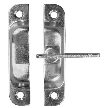 Завертка форточная &quot;ЗФ2&quot;, покрытие белый цинк 37711 купить в Кургане