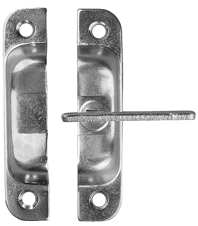 Завертка форточная &quot;ЗФ2&quot;, покрытие белый цинк 37711 купить в Кургане