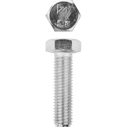 Болт ЗУБР &quot;МАСТЕР&quot; с шестигранной головкой, ГОСТ 7798-70, класс прочности 5.8, оцинкованный, M12x40мм, 5кг 303080-12-040 купить в Кургане