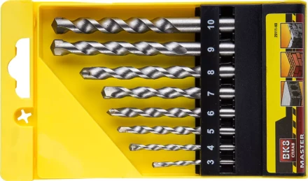Набор STAYER &quot;MASTER&quot;: Сверла по бетону 3, 4, 5, 6, 7, 8, 9, 10мм, 8шт 29111-H8 купить в Кургане