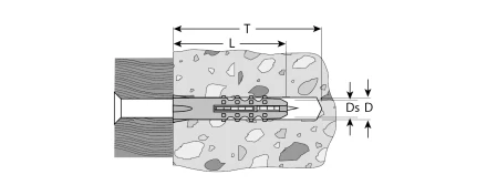 Дюбели распорные пакет серия МАСТЕР купить в Кургане