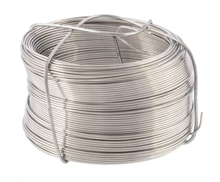 Проволока из нержавеющей стали 0,9 мм длина 50 м Сибртех 47762 купить в Кургане