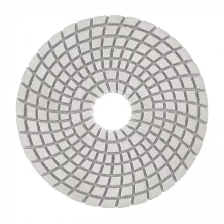 Алмазный гибкий шлифовальный круг 100 мм P400 мокрое шлифование (черепашка) 5 шт Matrix 73510 купить в Кургане