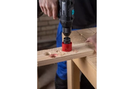 Коронка биметаллическая HAMMER Ф51х38мм 5/8&quot; BiMETALL (224-010) купить в Кургане