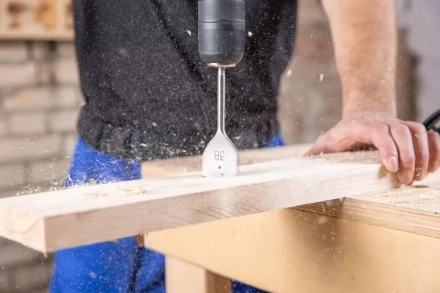 Сверло по дереву HAMMER Ф38х152мм (DR WD SP 38мм*152мм) купить в Кургане