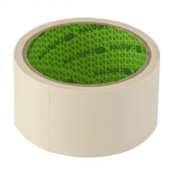 Лента малярная 48 мм х 50 м на бумажной основе Сибртех 88704 купить в Кургане