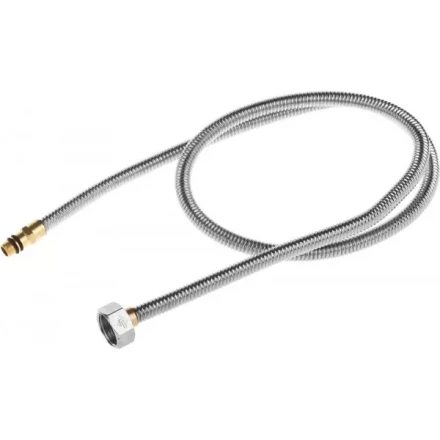 Подводка ЗУБР "ЭКСПЕРТ" сильфонная из нержавеющей стали, для смесителя, укороченная, г/ш (гайка-штуцер), 1/2", 1,0м 51012-100 купить в Кургане