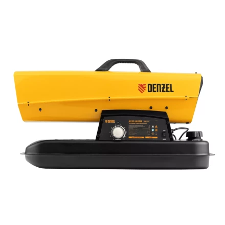 Дизельная тепловая пушка DHG-25i, 25 кВт, 600 м3/ч, прямой нагрев, термостат Denzel 96483 купить в Кургане