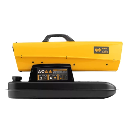 Дизельная тепловая пушка DHG-25i, 25 кВт, 600 м3/ч, прямой нагрев, термостат Denzel 96483 купить в Кургане