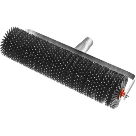 Валик игольчатый ЗУБР &quot;МАСТЕР&quot; по бетону на металлической рамке, под удлинитель, пластмассовые иглы 27мм, 105х400мм 03954-40 купить в Кургане