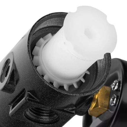 Фильтр-регулятор Denzel FR1500, 10 бар, 1500 л/мин, 1/4&quot;, 57459 купить в Кургане