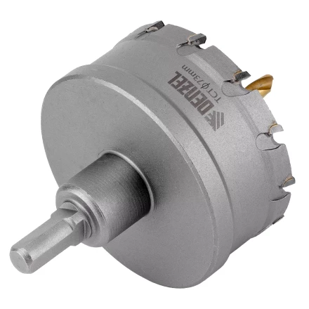 Коронка по металлу твердосплавная, 73 мм Denzel 724021 купить в Кургане