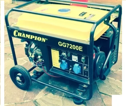 Генератор бензиновый CHAMPION GG7200E купить в Кургане