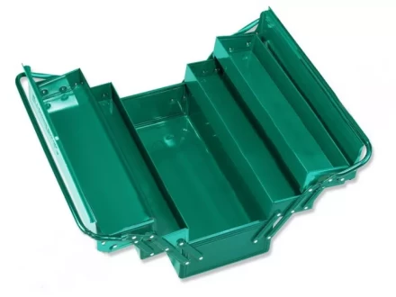 Ящик портативный для инструментов  3 секции 470х220х350мм  C-3DH2   Jonnesway 47044 купить в Кургане