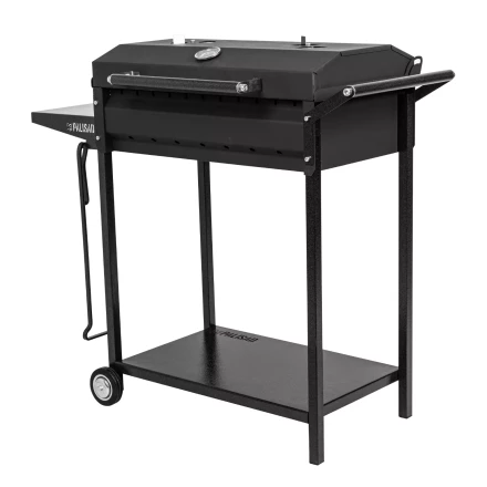 Мангал сварной на колесах Camping Palisad 69686, 662 х 390 х 152/805 мм, сталь 2 мм, кочерга в комплекте, купить в Кургане