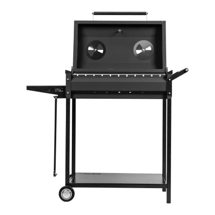 Мангал сварной на колесах Camping Palisad 69686, 662 х 390 х 152/805 мм, сталь 2 мм, кочерга в комплекте, купить в Кургане