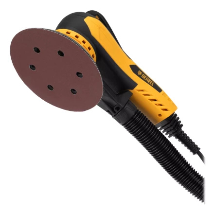 Машина шлифовальная орбитальная бесщет Denzel OS-150-BL 27606, 350 Вт, 4000-10000 об/мин купить в Кургане