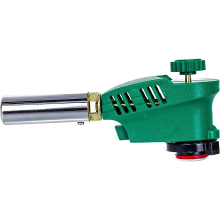 Горелка газовая на баллон GT1005 с пъезоподжигом (цанговый зажим) Оберон T2313 купить в Кургане