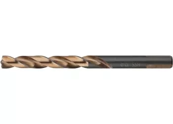 Сверло спиральное по металлу  1 x 40мм, Р9М3, многогранная заточка, 2шт  БАРС 71841 купить в Кургане