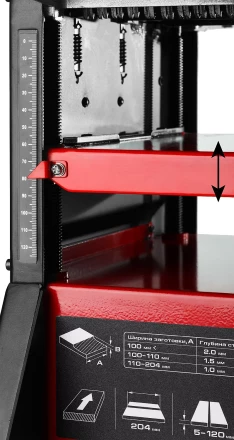 Станок фуговально-рейсмусовый СРФ-204-1500 серия МАСТЕР купить в Кургане