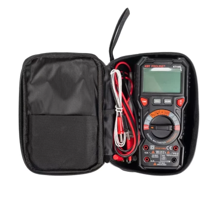 Мультиметр цифровой КВТ KT 118E с True RMS и автоматическим выбором пределов измерений (88548) купить в Кургане