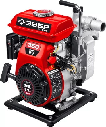 ЗУБР 350 л/мин, мотопомпа бензиновая (МП-350) купить в Кургане