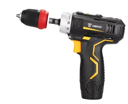Дрель аккумуляторная в наборе DEKO GCD12DU3 3 в 1, 063-4081 купить в Кургане