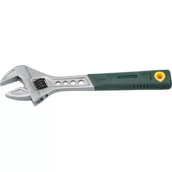 Ключ разводной Tiger, 200 / 30 мм, KRAFTOOL 27265-20 купить в Кургане