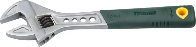 Ключ разводной Tiger, 200 / 30 мм, KRAFTOOL 27265-20 купить в Кургане