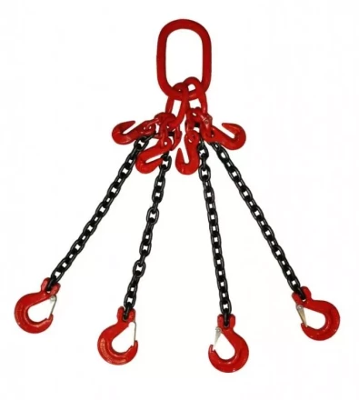 Строп цепной TOR 4СЦ г/п 31,5 т 9,0 м с укорачивающими крюками 1014740 (1) купить в Кургане